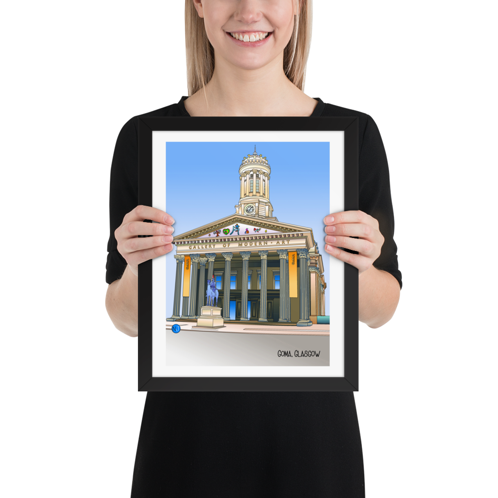 Gallery of Modern Art, Glasgow Framed Print - FREE P&P Worldwide