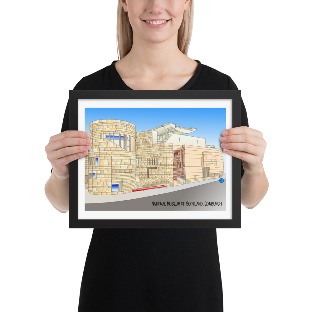 The National Museum of Scotland, Edinburgh Framed Print - FREE P&P Worldwide