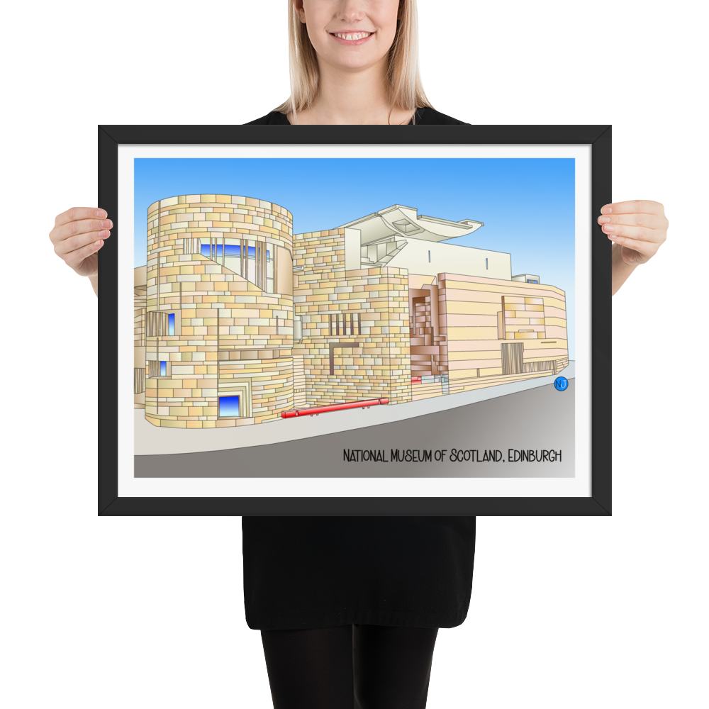 The National Museum of Scotland, Edinburgh Framed Print - FREE P&P Worldwide