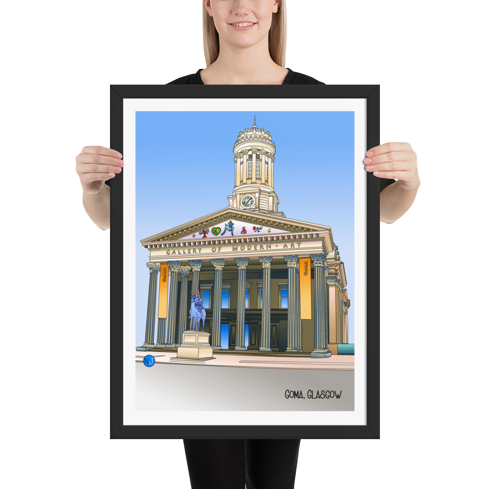 Gallery of Modern Art, Glasgow  Framed Print - FREE P&P Worldwide